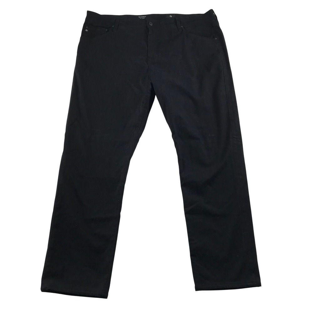 AG Adriano Goldschmied The Everett Slim Straight Black Pants 40x32 1794SUDSBA 32